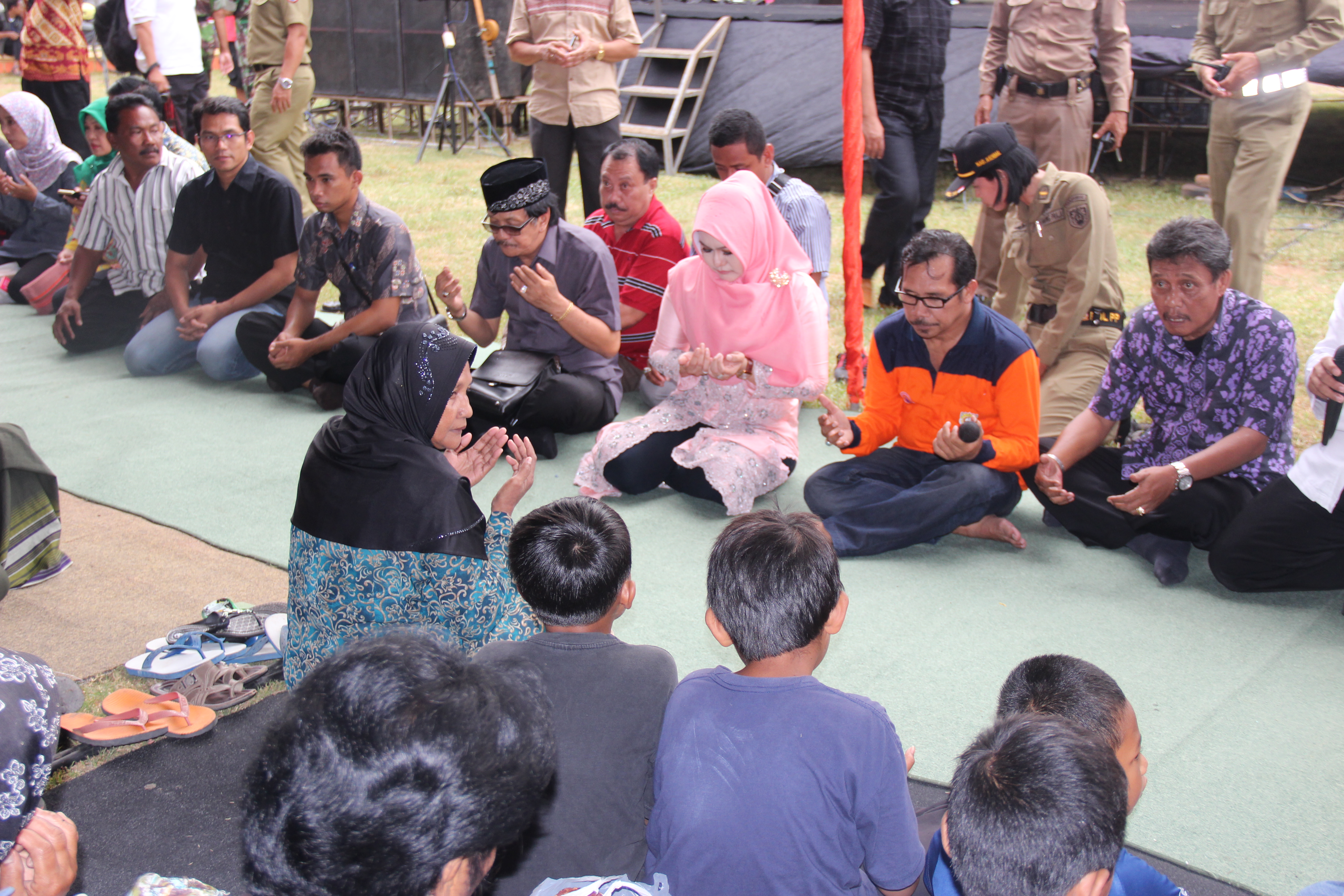 Doa Bersama sama Bupati Terpilih